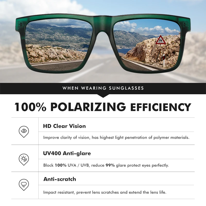 Солнцезащитные очки LM с бамбуковыми натуральными деревянными линзами для мужчин