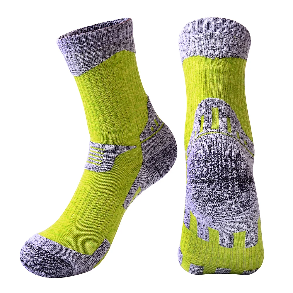 Забавные носки для бега мужчин и женщин 2/3 пар зимние толстые термоноски с