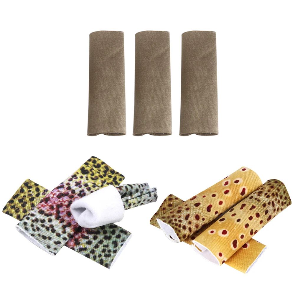

3pcs Fly Fishing Stripping Guards Anti Scratch Finger Protectors Sleeve Outdoor Sports Fishermen Fishing Hand Gear Tool
