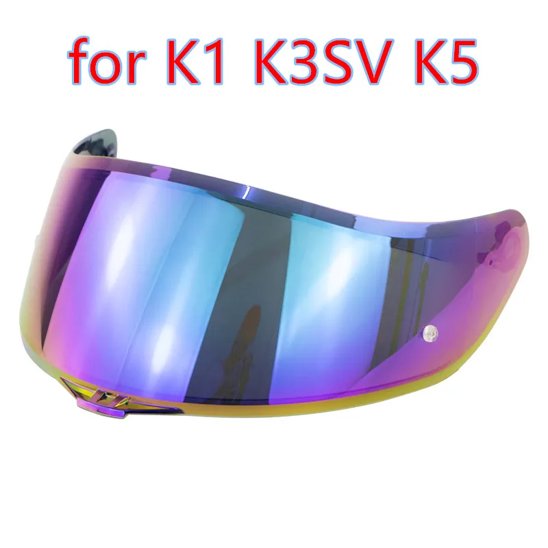 

New K5 Helmet Visor Motorcycle Full Face Helmet Goggles Lens Visor with Pin Lock for K1 K3SV K5 Capacete Lens Shield