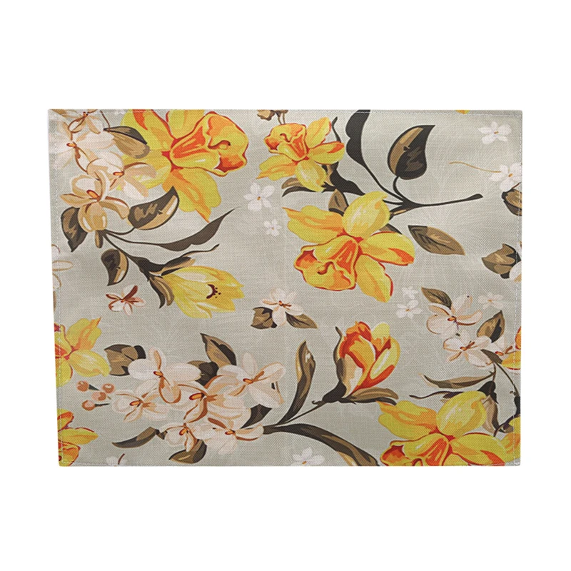 Теплоизоляционный коврик льняная салфетка стол в пасторальном стиле