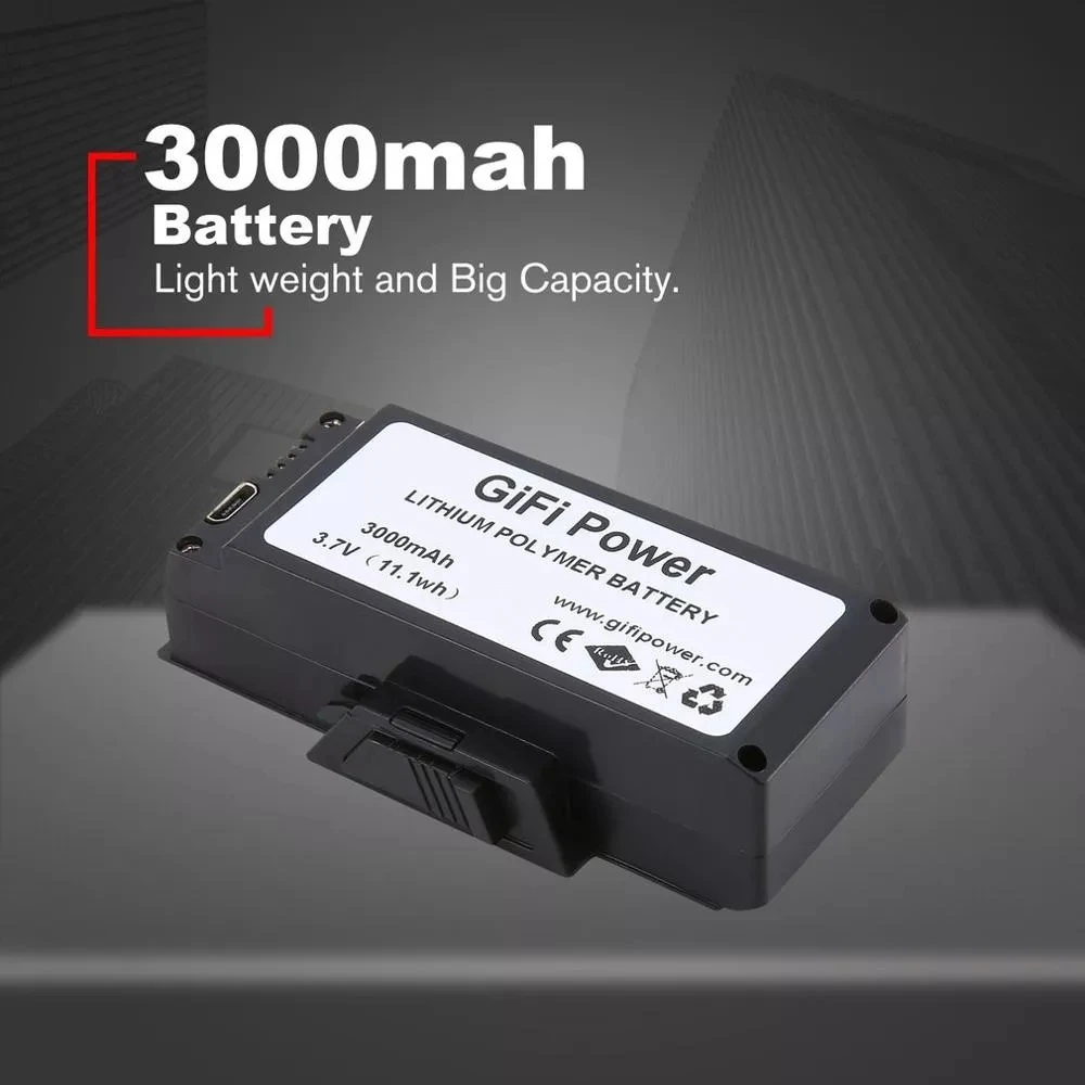 

New SG900 Drone Battery 3.7V 3000mah Lipo Battery For SG900 F196 X196 RC Quadcopter For Foldable Drone