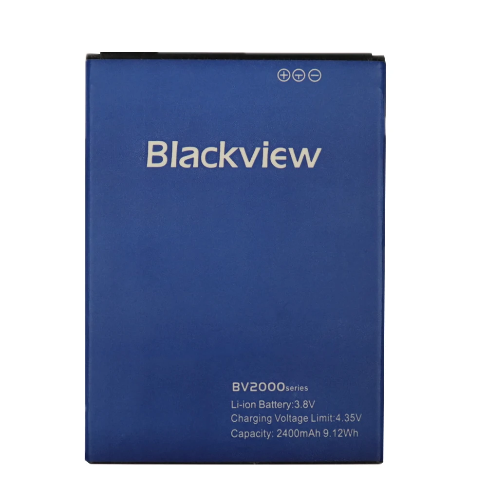 

100% Оригинальный 3,8 в 2400 мАч BV2000 сменный литий-ионный аккумулятор для телефона, резервные батареи для смартфона Blackview BV2000S Phone