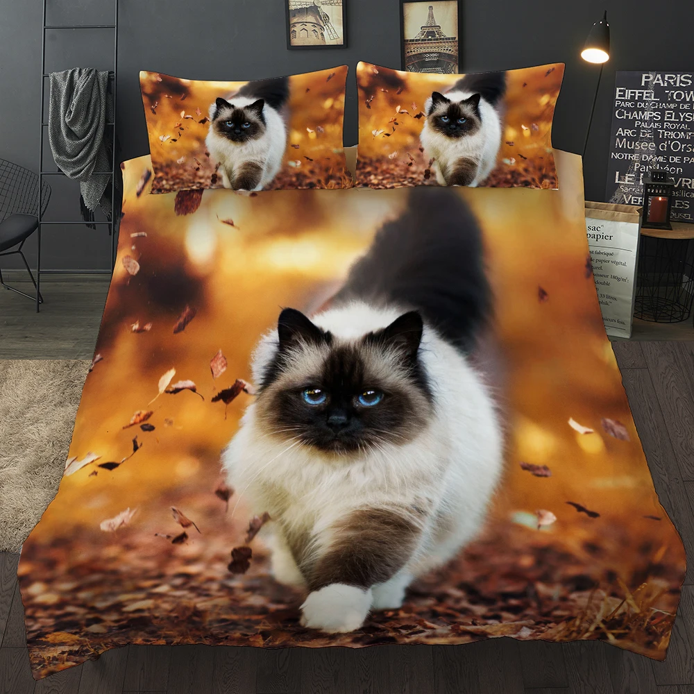 

Mo 3D Cute Dog Duvet Cover Set Bedding Set Pug King Queen Bed Set King Comforter Bedding Set Cute Bed Sheets Bedding Set