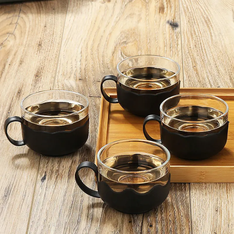 

Glass Teapot Teapot Set High Temperature Resistant Thick Flower Teapot Set Large Capacity Teapot Glass Tea Set Filter Floating