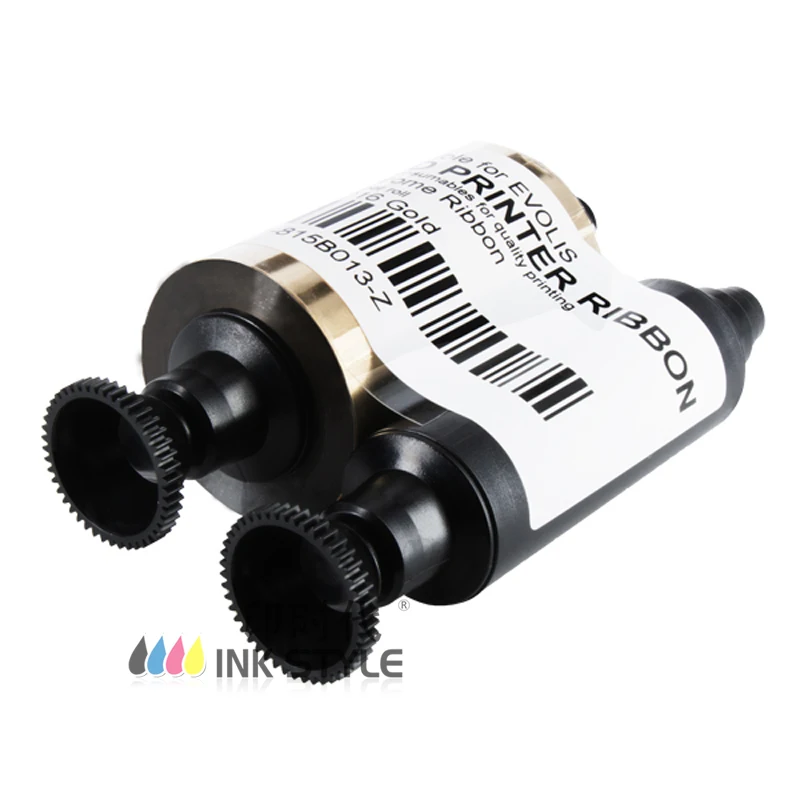 Совместимая Лента Evolis Gold Ribbon R2016 с 1000 принтами используемая в принтере Карт Pebble