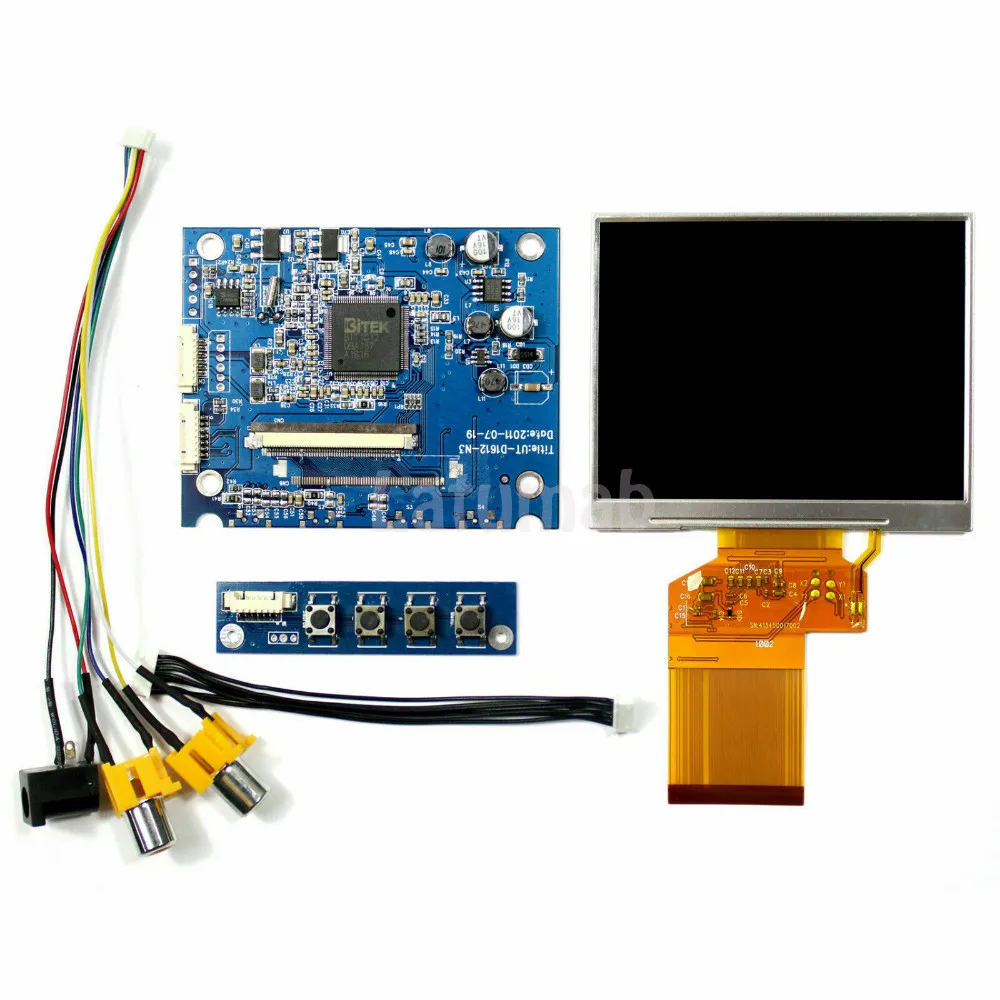 Latumab New For 3.5&quot TFT LCD LQ035NC111 320 * 240 Screen Display with 2AV controller Board for Satlink WS 6906 Satellite | Компьютеры