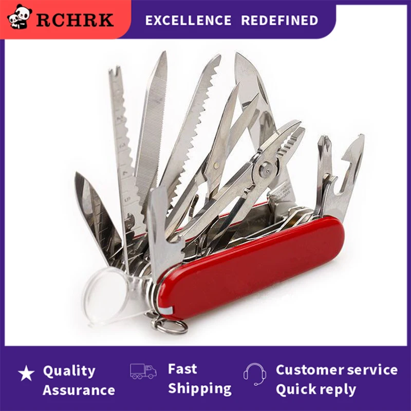 91 мм Многофункциональный многофункциональный швейцарский складной армейский