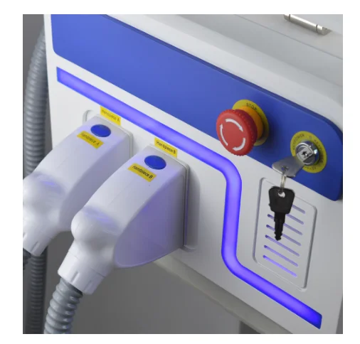 

2021 New products Portable 2 in 1 double handle shr e-light ipl multifunction machine for salon