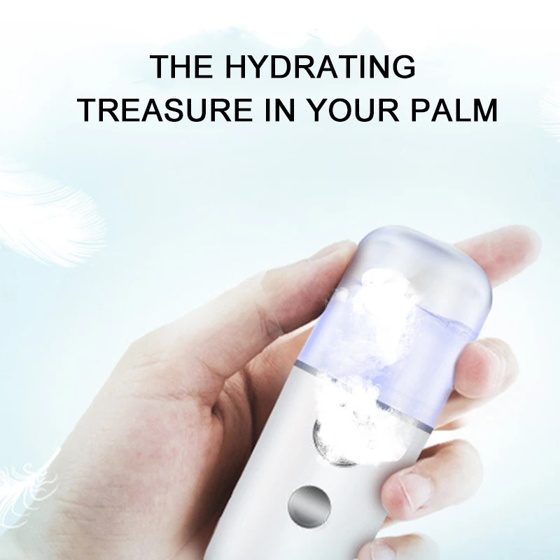 

Skin Care Tool Nano Face Moisturizing Mist Spray Machine Facial Mister Facial Humidifier USB Facial Steamer