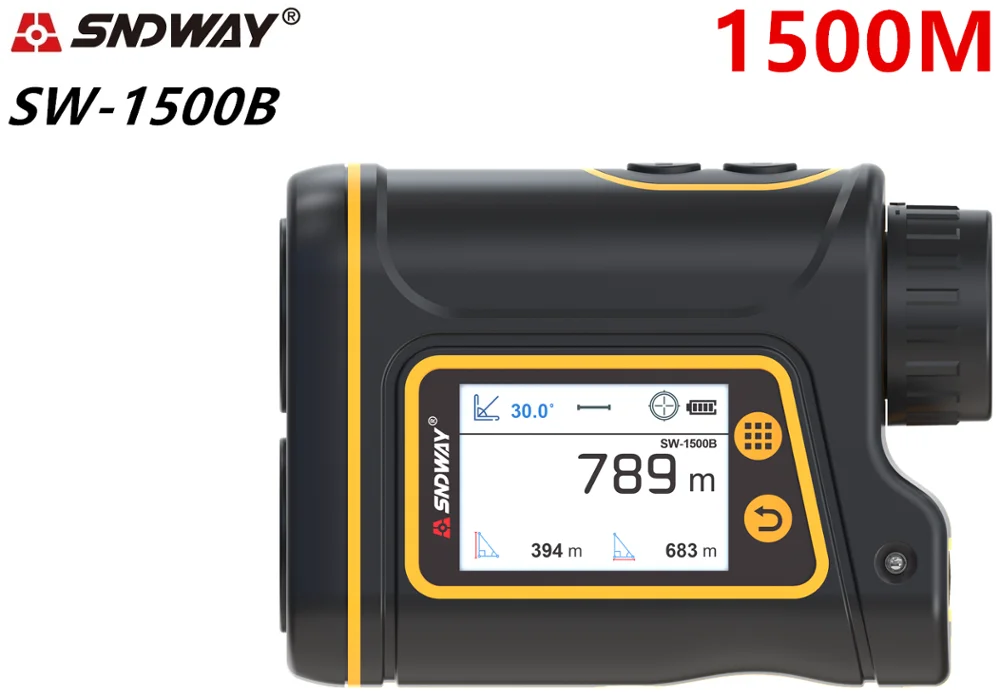 Лазерный дальномер SNDWAY цифровой измеритель расстояния для охоты монокулярный