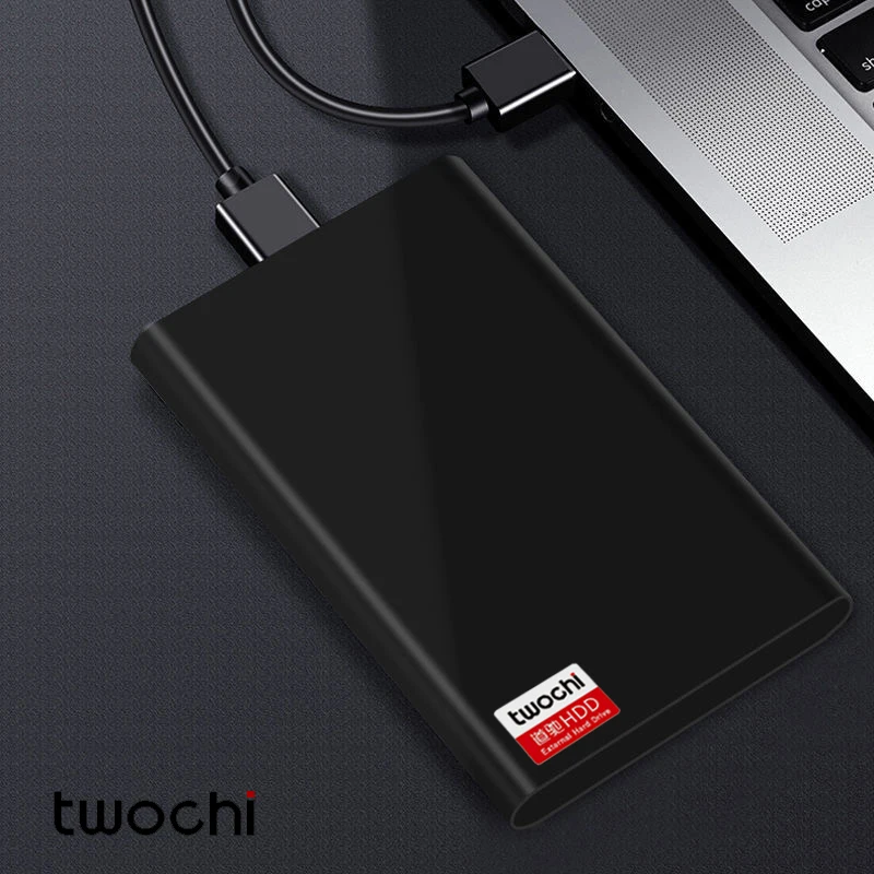 TWOCHIɲ.5' Портативный внешний жесткий диск USB3.0 высокое Скорость HDD для PC/Mac