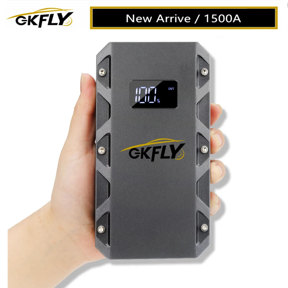 Пусковое устройство для автомобиля высокой емкости 12 В 1500 А портативный внешний