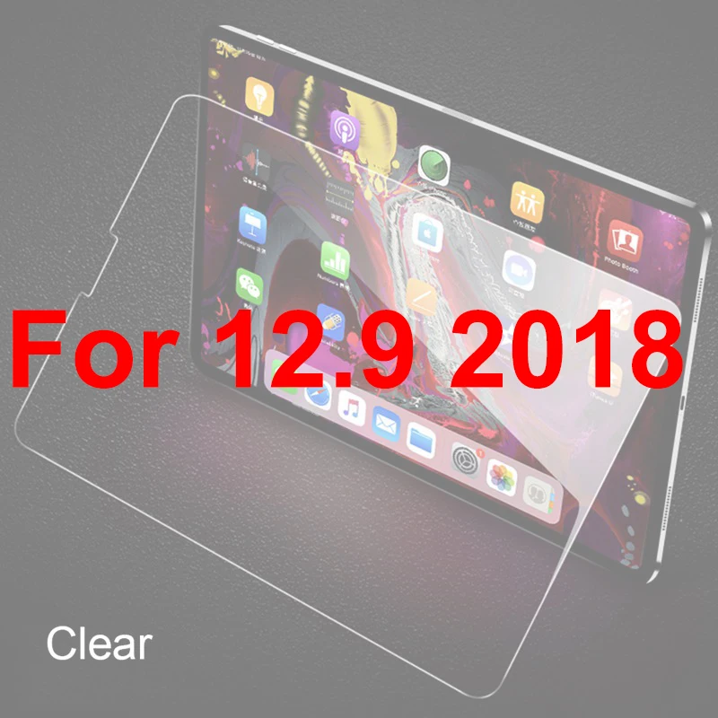 Защитная пленка для экрана для iPad Pro 12,9 из закаленного стекла Ультрапрозрачная 9H Защитная пленка для Apple iPad Pro 12,9 / стекло A1652 - Цвет: 12.9 2018