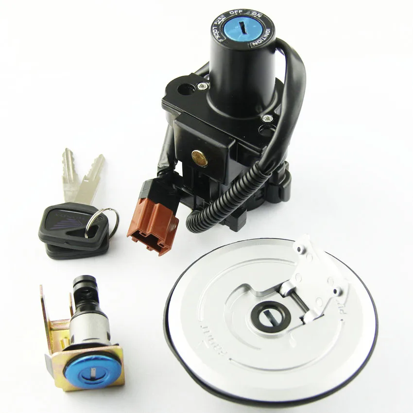 

Ignition Switch Fuel Gas Cap Seat Lock Key Kit For Honda CBR500R RA CBR500R CB500F CB500X FA CB500X 35010-MJW-A82 35010-MGZ-A00