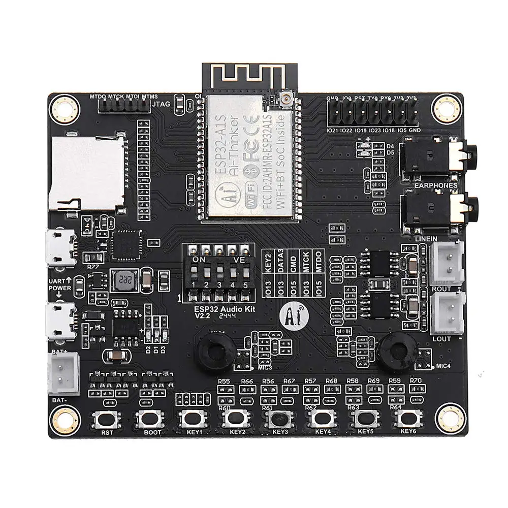 ESP32 Aduio Kit WiFi + Bluetooth модуль серийный к аудио развитию|Запасные части| |