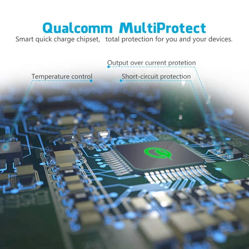 

321 Car Charger, 18W USB QC3.0 Car Fast Charger Adapter for iPhone 11/7 Plus/6S, Galaxy S10/S9/S8, Note 9, and More