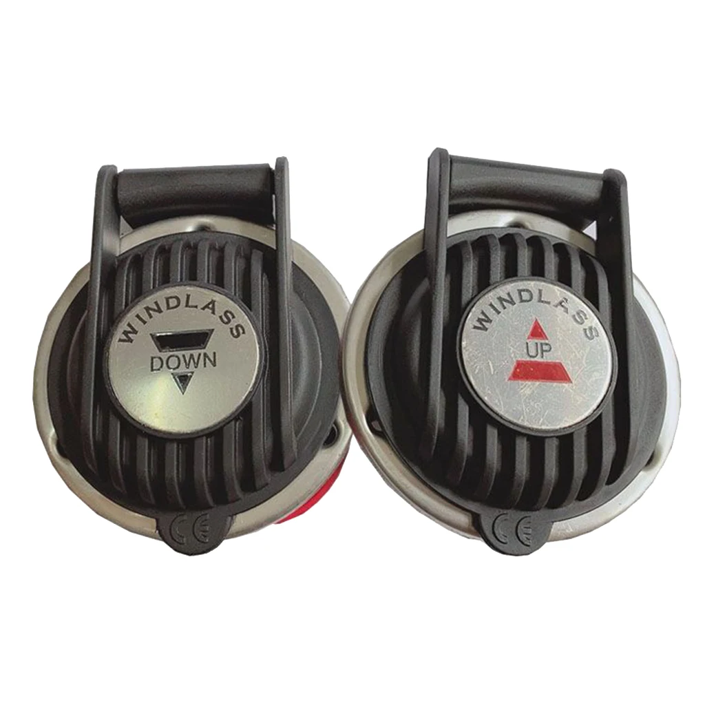 

2pcs Heavy Duty Marine Boat Anchor Windlass Winch Foot Switch Up/Down 12/24V