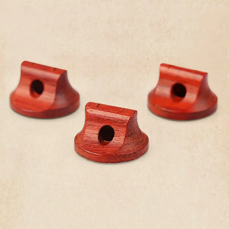 

3Pcs Chinese Erhu Bridges Wooden Rosewood Qin Code Musical Instrument Parts Urheen Professional Handmade Replacement Accessories