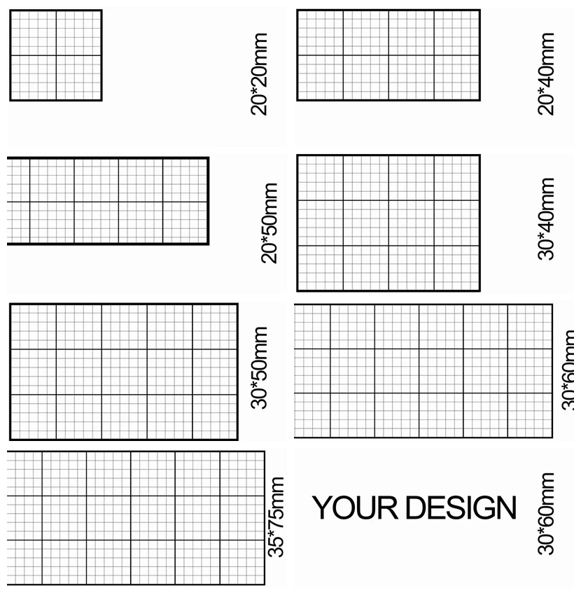 Прямоугольная печать инженера и учителя на заказ светочувствительное
