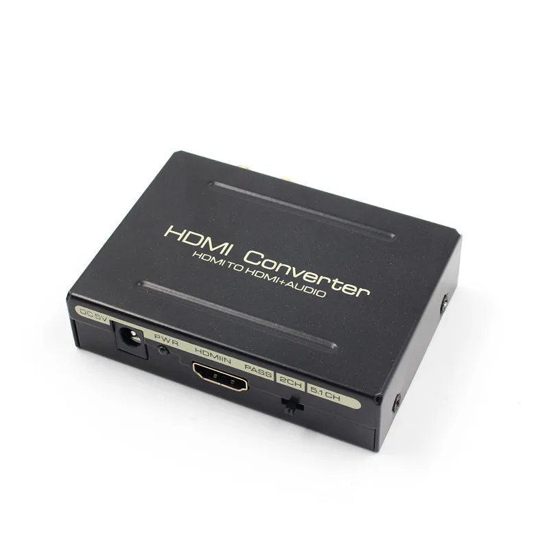 1 шт. 1080P HDMI-Совместимый оптический SPDIF RCA аналоговый аудио экстрактор