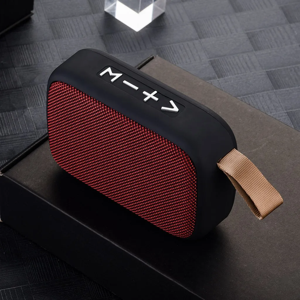 

2021 Portable Wireless Bluetooth Stereo TF Card FM Speaker For Smartphone Tablet Lapt support bluetooth/ USB/ TF Card /FM