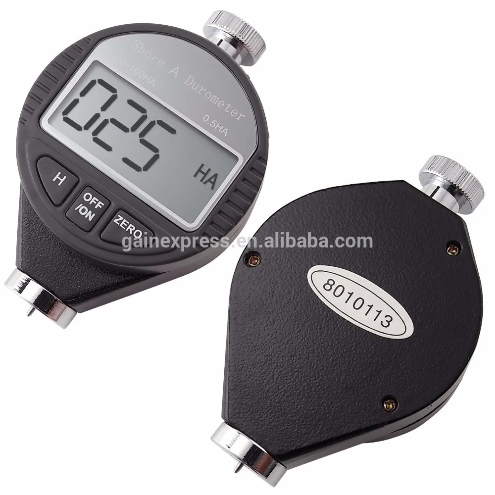 

Shore A Digital Hardness Meter Tester Durometer 0~100HA Dial Scale Plastic Rubber Tire Tyre