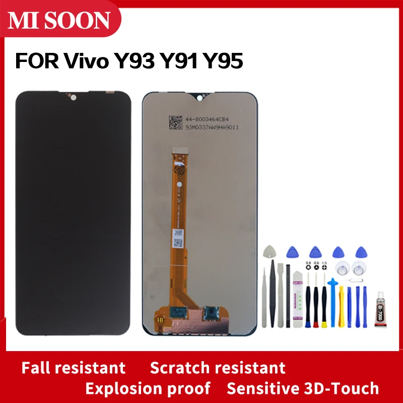 

Оригинальный ЖК-экран для VIVO Y93 Y91 Y95, сенсорный дигитайзер для VIVO Y93 Y91 Y95, ЖК-экран с инструментами для разборки