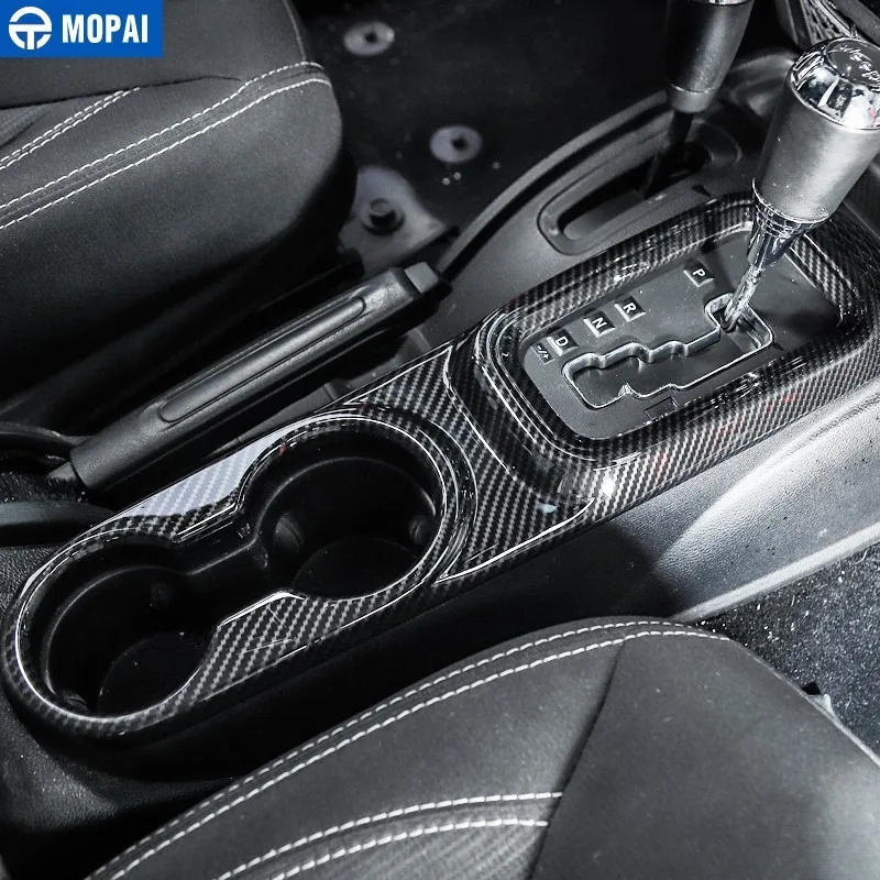 Наклейка на панель переключения передач автомобиля MOPAI для Jeep Wrangler JK 2007 +