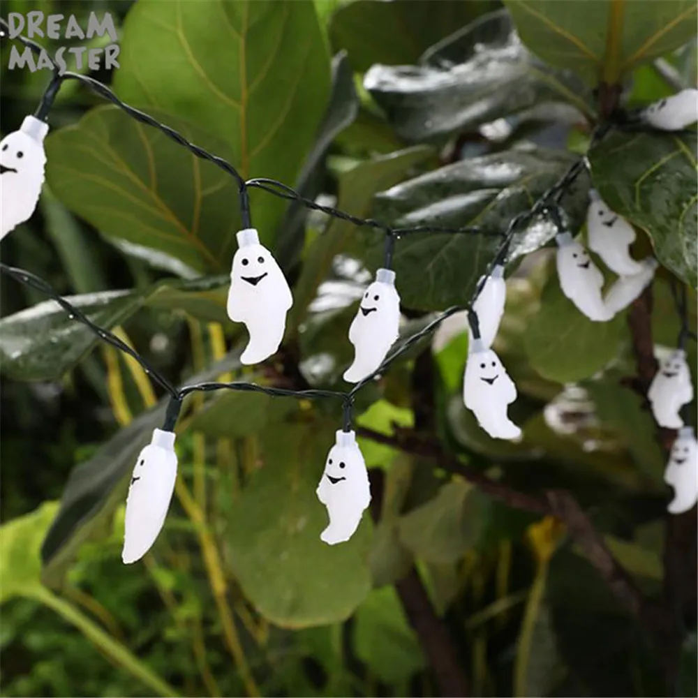 AA батарея гирлянды для уличного светильник s Красочные призрак Сказочный