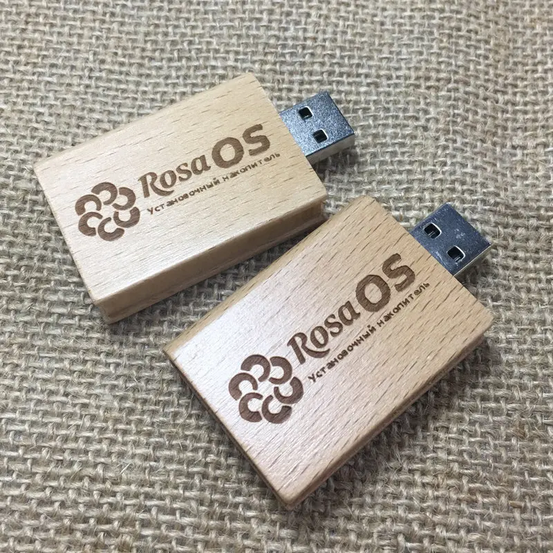 Пользовательский логотип деревянная память U Stick свадебный подарок Usb флешки 4 ГБ 8