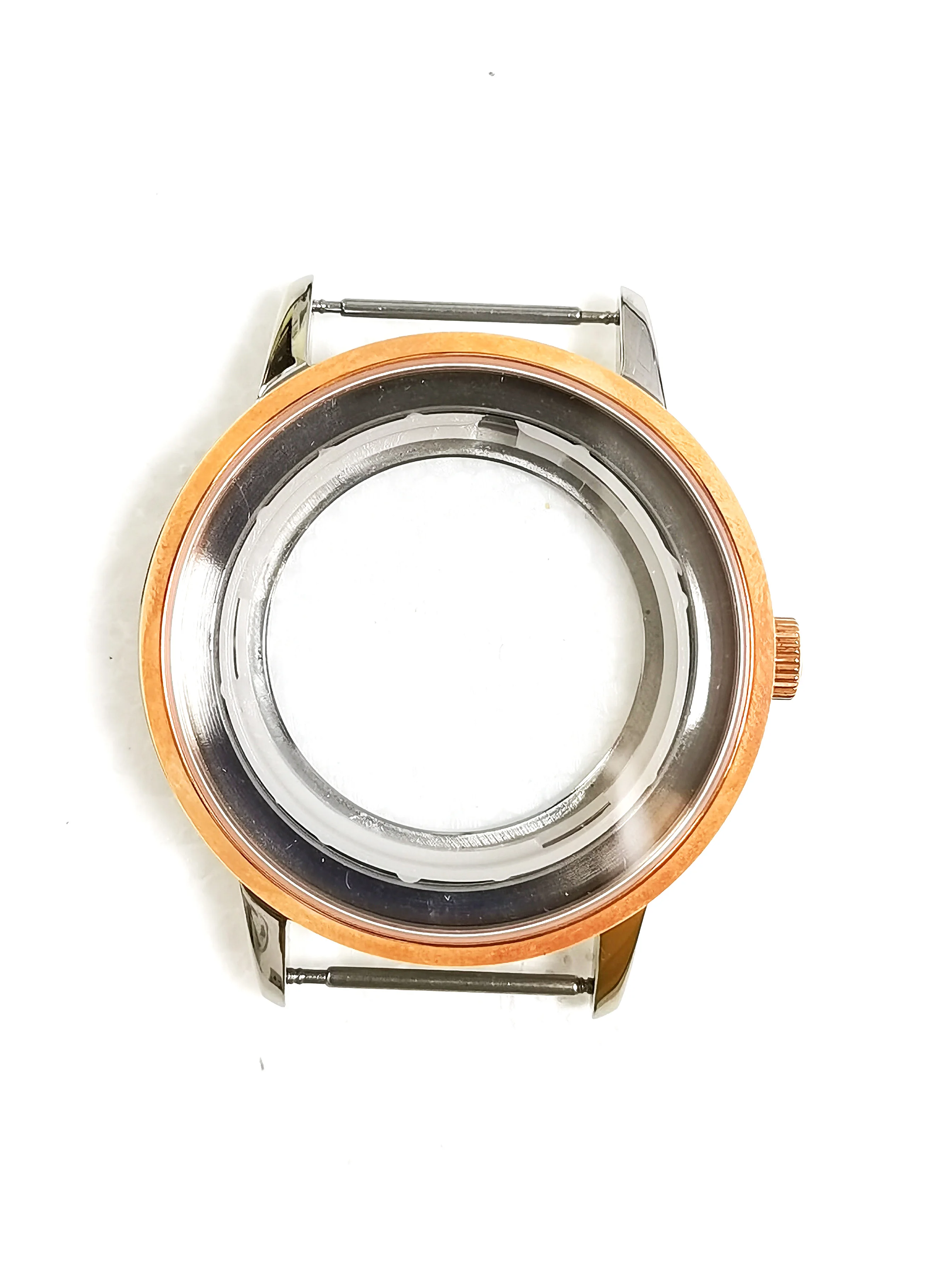 

New Watch 40MM Cases Parts For Man Stainless Steel Belt Fit Miyota8215 ST16 Eta2836 2824 Automatic Movement