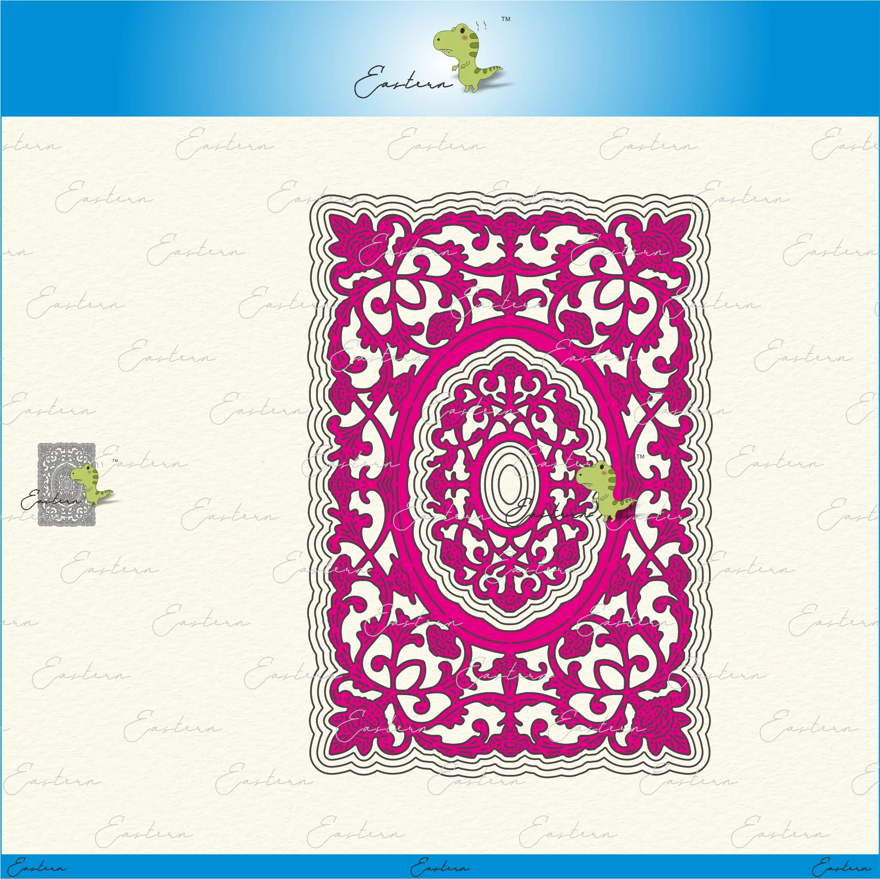 

Ornate rectangle metal cutting dies 2021 new diy molds Scrapbooking Paper Making die cuts crafts