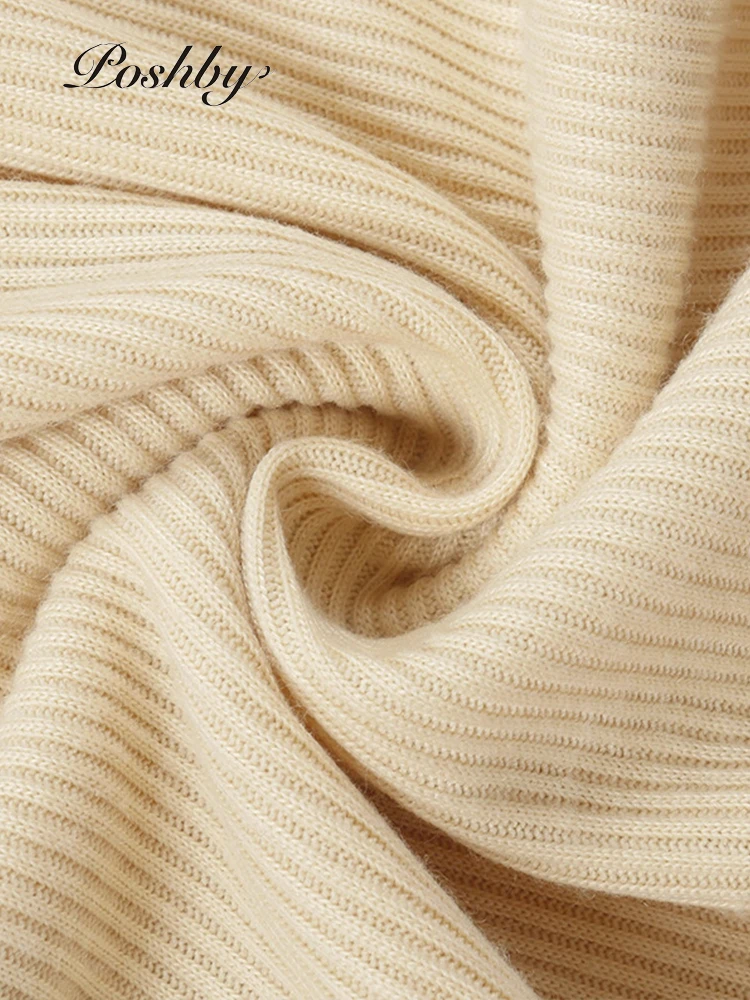 

Poshby 2021 Autumn Winter Stitching Color Bandage Hollow Out Sexy Women Tracksuits Long Sleeve Crop Top Casual Jogger Sweatpants