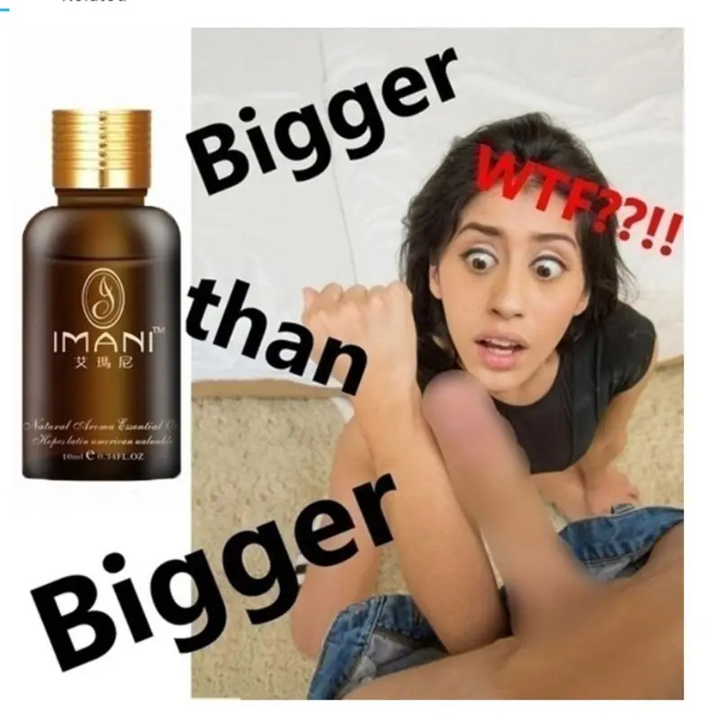 

10ml Natural Herbal Men Penile Growth Bigger Lubricating Essential Oil Enhancement Enlarge Massage Delay Thickening Increase Liq