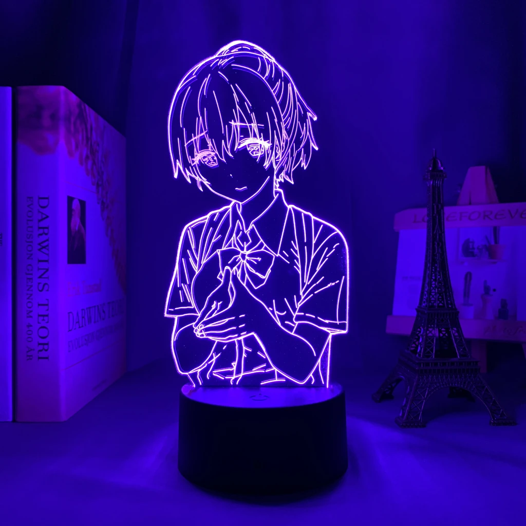 

Anime 3d Lamp A Silent Voice for Bedroom Decor Nightlight Kids Birthday Gift Manga Gadget A Silent Voice Led Night Light Bedside