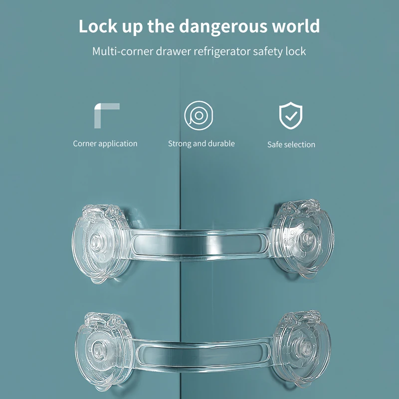 5 шт Анти резинка на талии Детские Безопасность замок ящиком домашная Дети