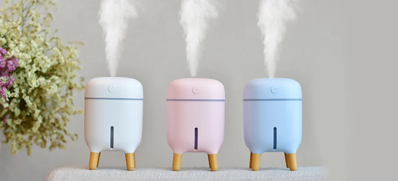 New Aroma Essential Oil Diffuser Shelf Humidifier 240ml Air Purifier LED Night Light USB Mini Fogger Car Air Freshener