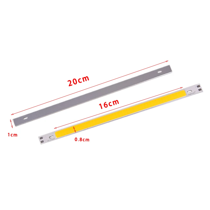 

Hot 200mm Led Bar Light 12V COB Led Lamp 10W Led Lighting for Car Bulbs Work Lights