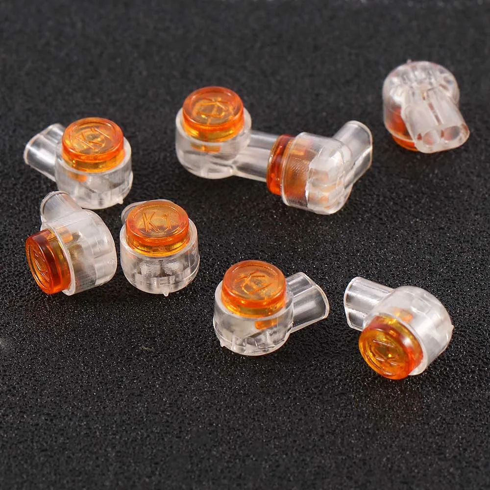 50/100 шт. Rj45 разъем обжимные соединительные клеммы K1 разъем Водонепроницаемая проводка Ethernet кабель телефонный шнур срок