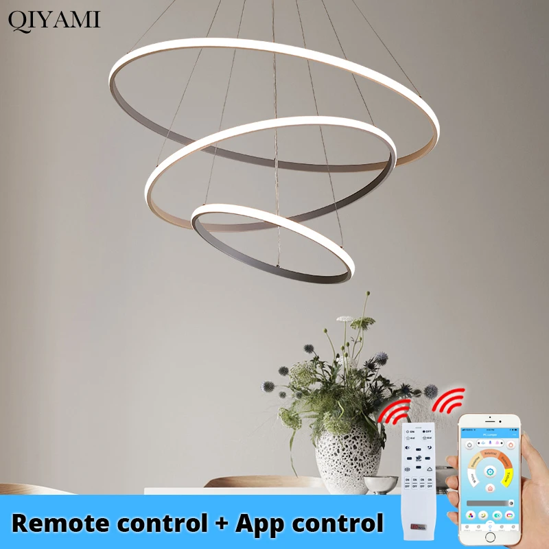 Черные кофейные серые светодиодные подвесные светильники для столовой