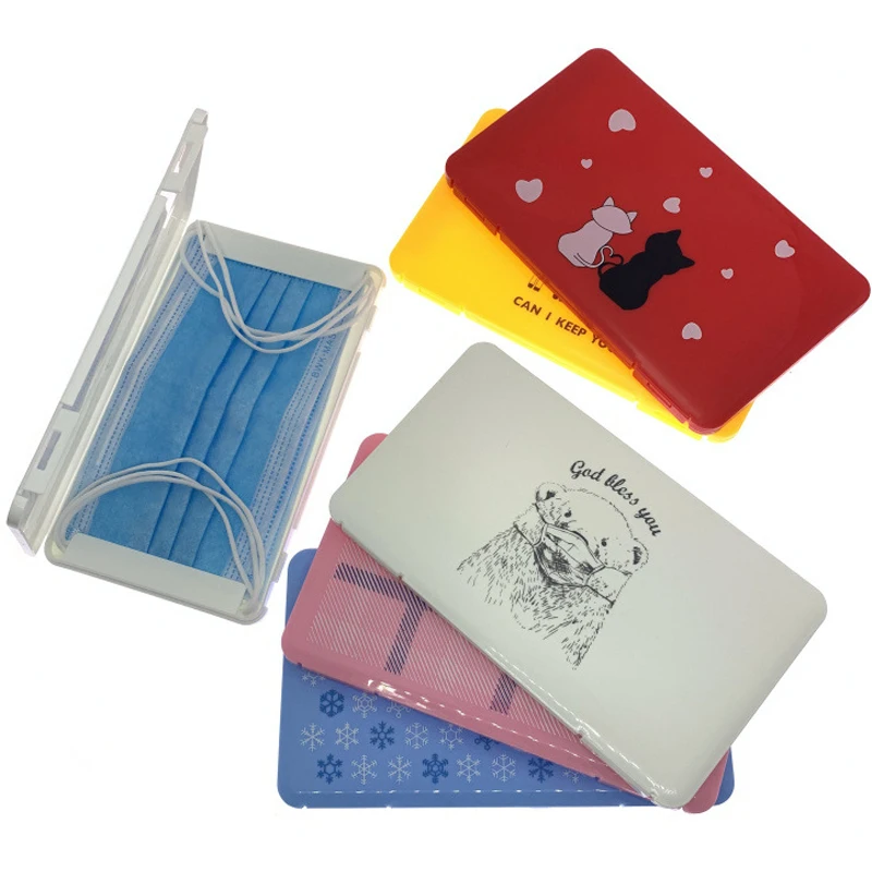 Портативная коробка для хранения масок лица пылезащищенный и Влагостойкий Чехол