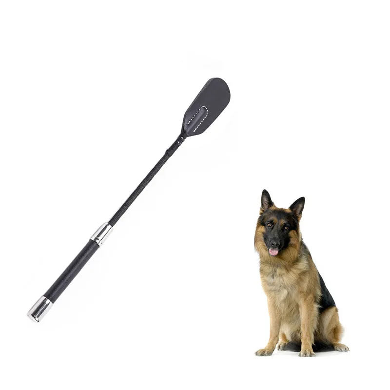 Кнут для дрессировки собак среднего и крупного размера Schutzhund кожаный защитный