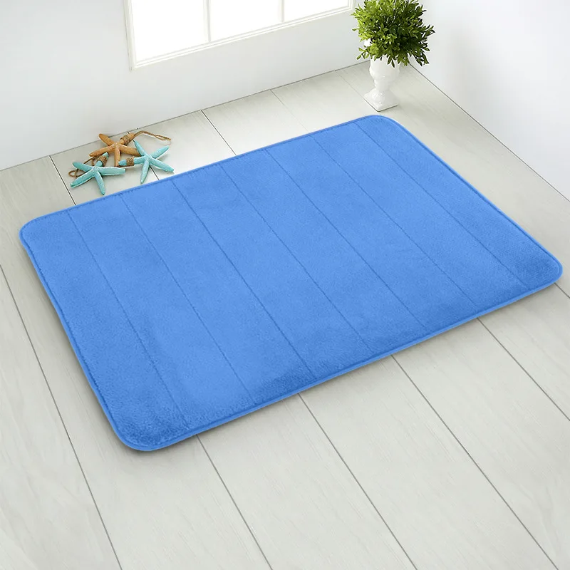 1 шт. домашний коралловый флисовый коврик для ванной комнаты нескользящий из пены