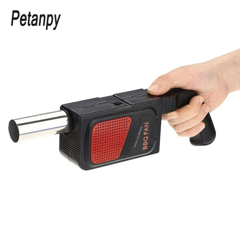 Новый вентилятор для барбекю воздуходувки ручной Электрический бентилятор с