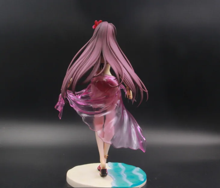 Japan Anime Action figure Fate/Grand Order Assassin Scathach in swimsuit sexy girl PVC 26cm model Collection action doll | Игрушки и