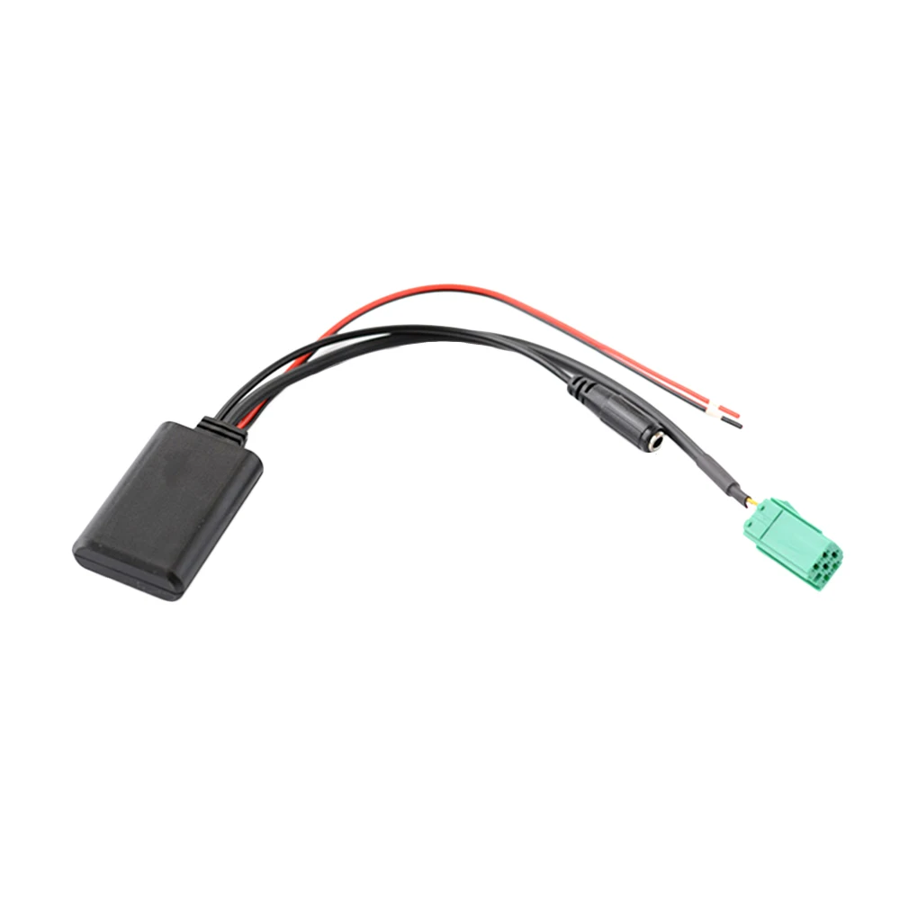 Автомобильный AUX аудио Bluetooth-совместимый адаптер BT модуль с микрофоном громкой