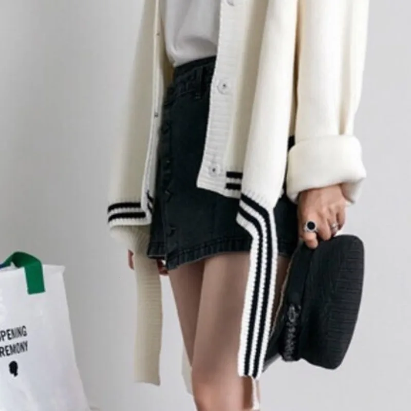 

Genayooa Autumn Winter Cardigan Women Long Sleeve Casual Loose Sweater Cardigan Korean Style Jumpers Female 2019