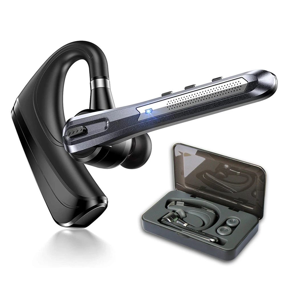 

Newest Noise Reduction Bluetooth Headset B3 Wireless Earphones Stereo Handsfree Adjustable Headphones With Mic For Smart Phones