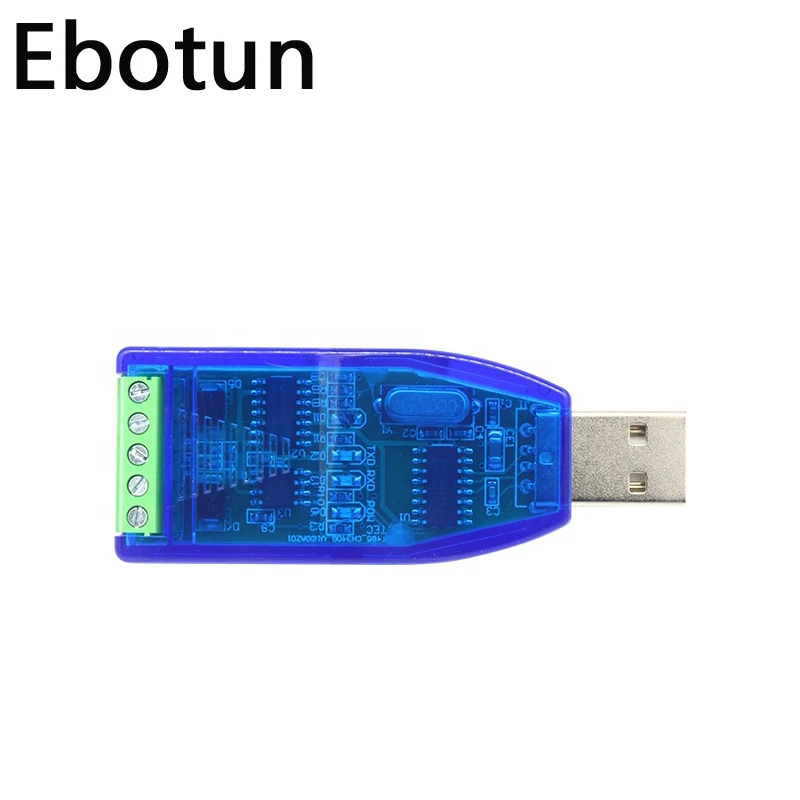 Industrial USB To RS485 CH340 Converter Upgrade Compatibility Standard RS-485 A Connector Board Module | Электронные компоненты